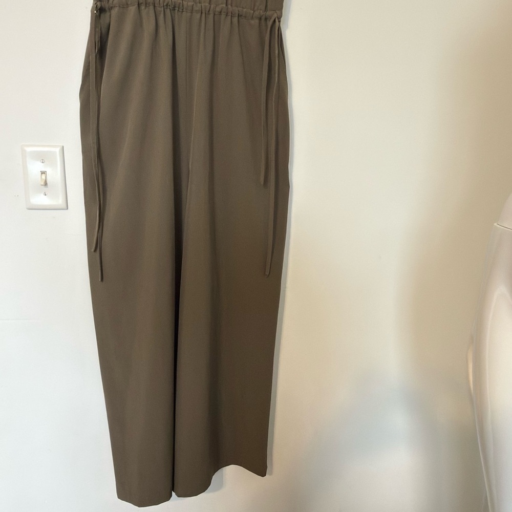 Calvin Klein Women’s Jumpsuit Size 4 Green Wide Leg - Picture 7 of 12
